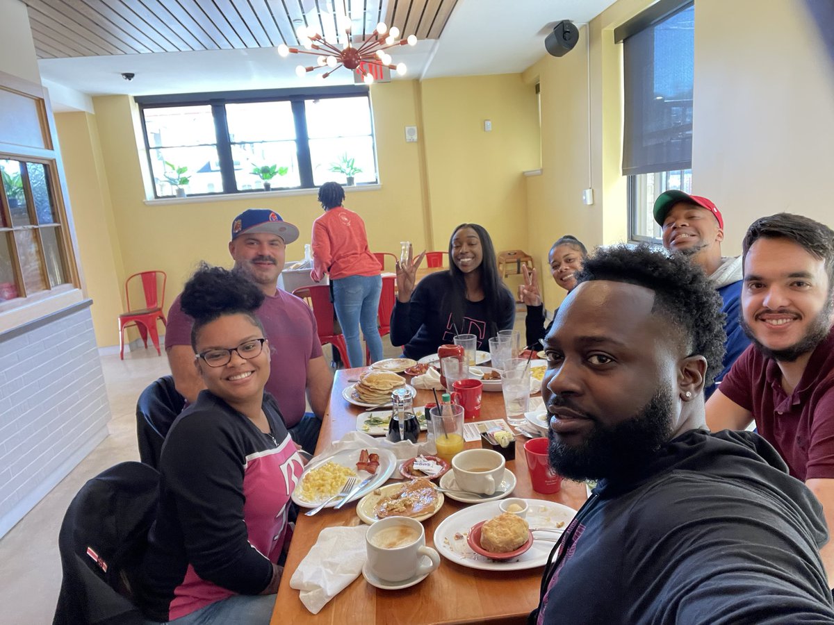 Breakfast with Nola best in class ME’s and Ms #3 in the nation RSM <a href="/ChrisssyyyyB2/">Christal B✨</a> for October was fun. This a funny group! Ashlee on the left finished with 20 in-store TFB in October!! Thanks for all you do team Nola. <a href="/123frankieg/">Frankie G</a> @Riekeberg205
