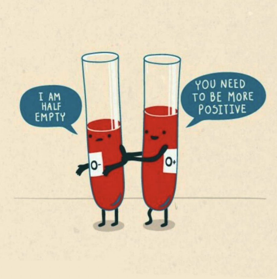 Heathrow_Sci's tweet photo. Some motivation for your Monday blues. 
•
•
#sciencememe #science #blood #bepostitive #positive https://t.co/nzF1vitvpL