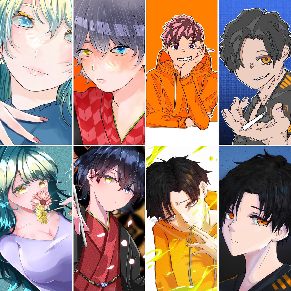 iorin_rin's tweet photo. 今回の企画で描いた〖TSUGIHAGI〗メンバーのイラストです!
あざなの字界隈の絵師さん
〝こむ〟〝Pinky〟のイラストもよろしくお願いします!
沢山のバスターとずっと居てくれたリスナーの皆様ほんとうにありがとう😌!
今回Pinkyが諸事情により不参加でしたが、また次の機会をお楽しみに✌️
#jampeg https://t.co/MTdKrvXTLC