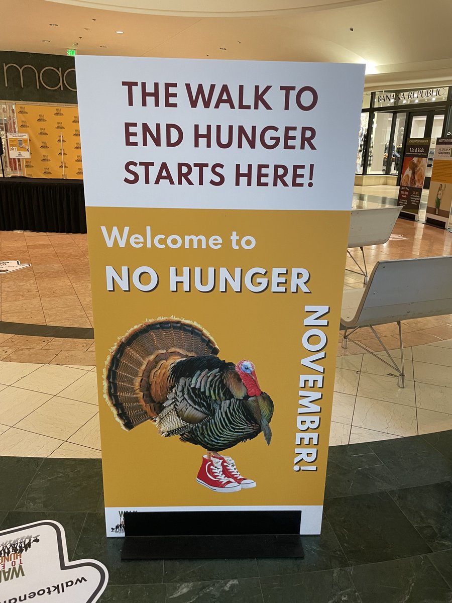 Jon Anderson, our Adult Programs Coordinator, and his wife Chris participated in the Walk to End Hunger at the Mall of America on Saturday. We are at 69% of our goal. Help us reach our goal of $2500 by the end of November! 
event.walktoendhunger.org/event/walktoen…