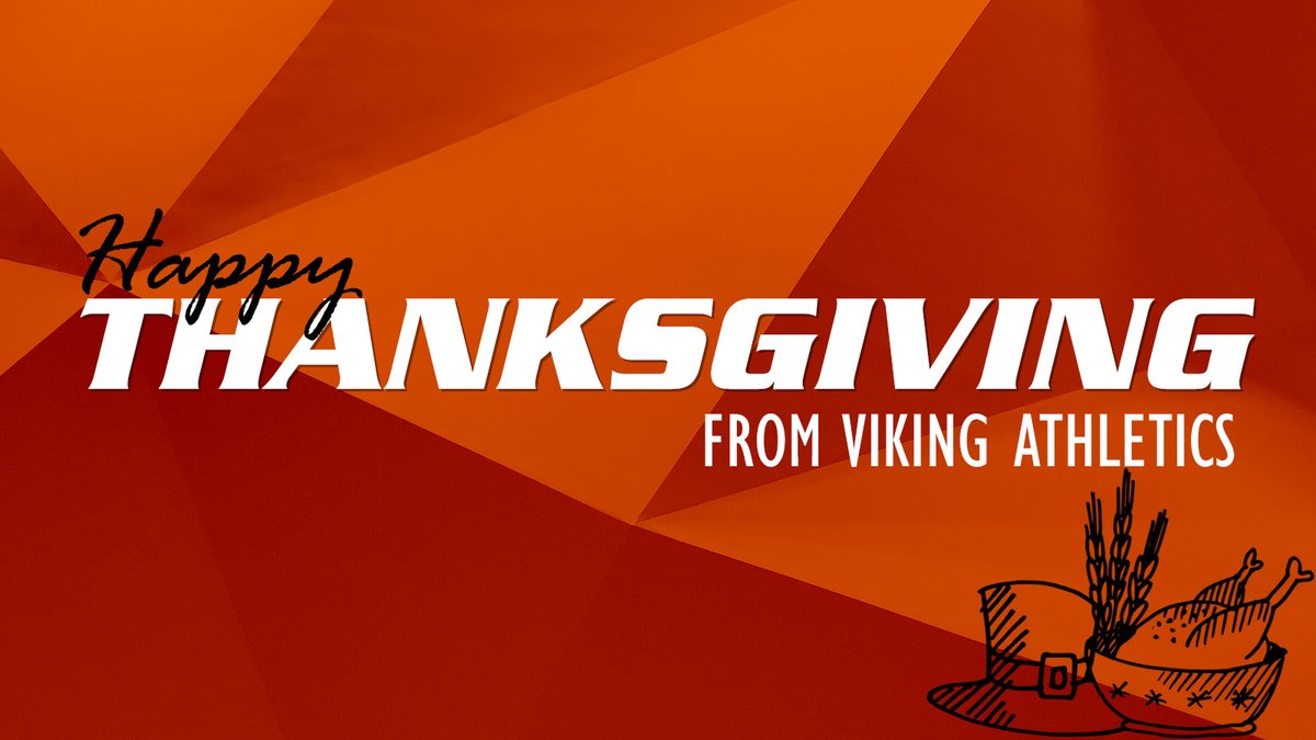 VikingAthletics's tweet image. Thankful for you, Viking Nation! Happy Thanksgiving 🦃