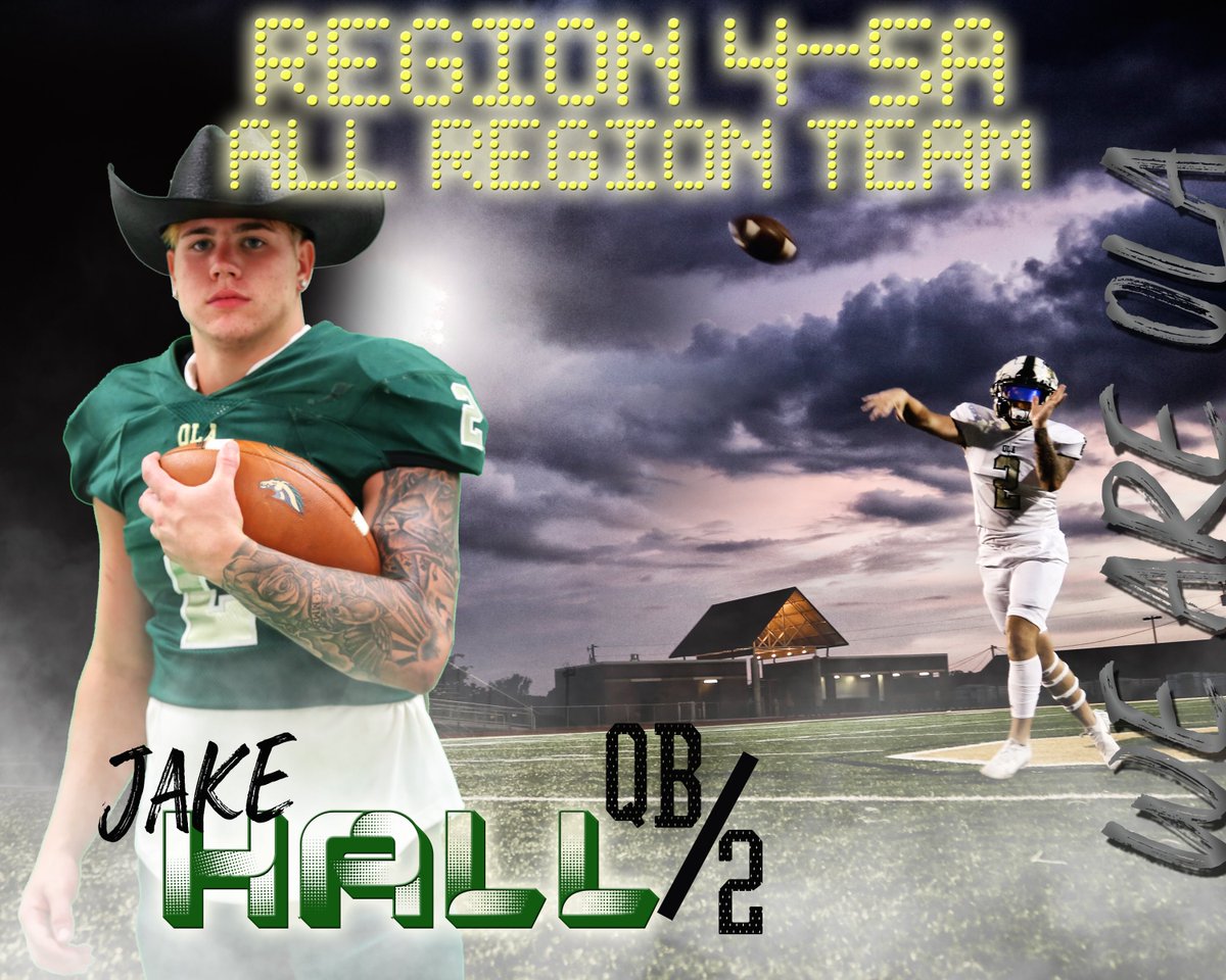 <a href="/thejakehall_/">JH2</a> is your Region 4-5A All-Region QB - 2nd Team! #EAT