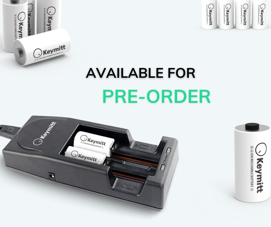 #Keymitt Rechargeables are now available for pre-order!

Pre-order your set today -> bit.ly/3nDWZYc 

#smartlock #rechargeable #ecofriendly #new