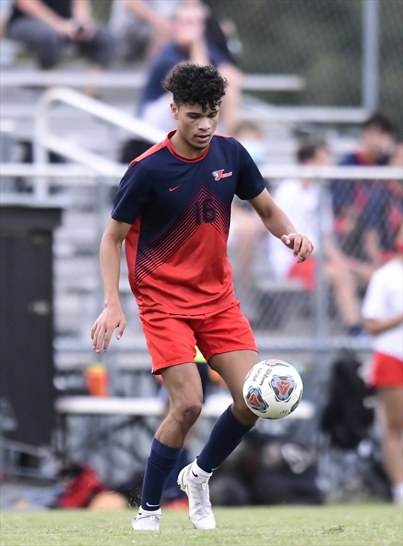 Our second Honorable Mention this year was senior, Jordan Reece. This was Jordan's first year on the team and was a force to be reckoned with out wide. There was never a cross Jordan couldn't get to in the air. Jordan ended the season with 7 goals and 3 assists. Congrats!