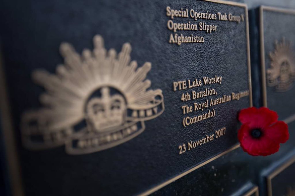LEST WE FORGET | Today we remember Private (PTE) Luke Worsley of the 4th Battalion (Commando), Royal Australian Regiment. PTE Worsley was killed in an engagement with insurgents during his second tour of duty in Afghanistan in 2007. #WeWillRememberThem