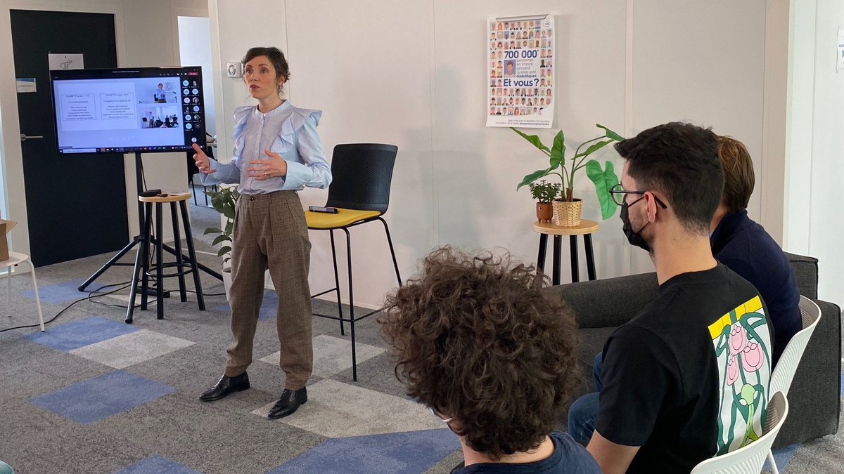 neosoft_'s tweet photo. 📣 Hier s'est achevée la 25e édition de la #SEEPH. @NeoSoft_ s'est mobilisé pour sensibiliser au #handicap à travers différentes activités : initiation à la langue des signes, Flash Learning et conférence live sur le #diabète. Merci aux intervenants pour leur participation 🙌🏼 https://t.co/utbttpMt3c