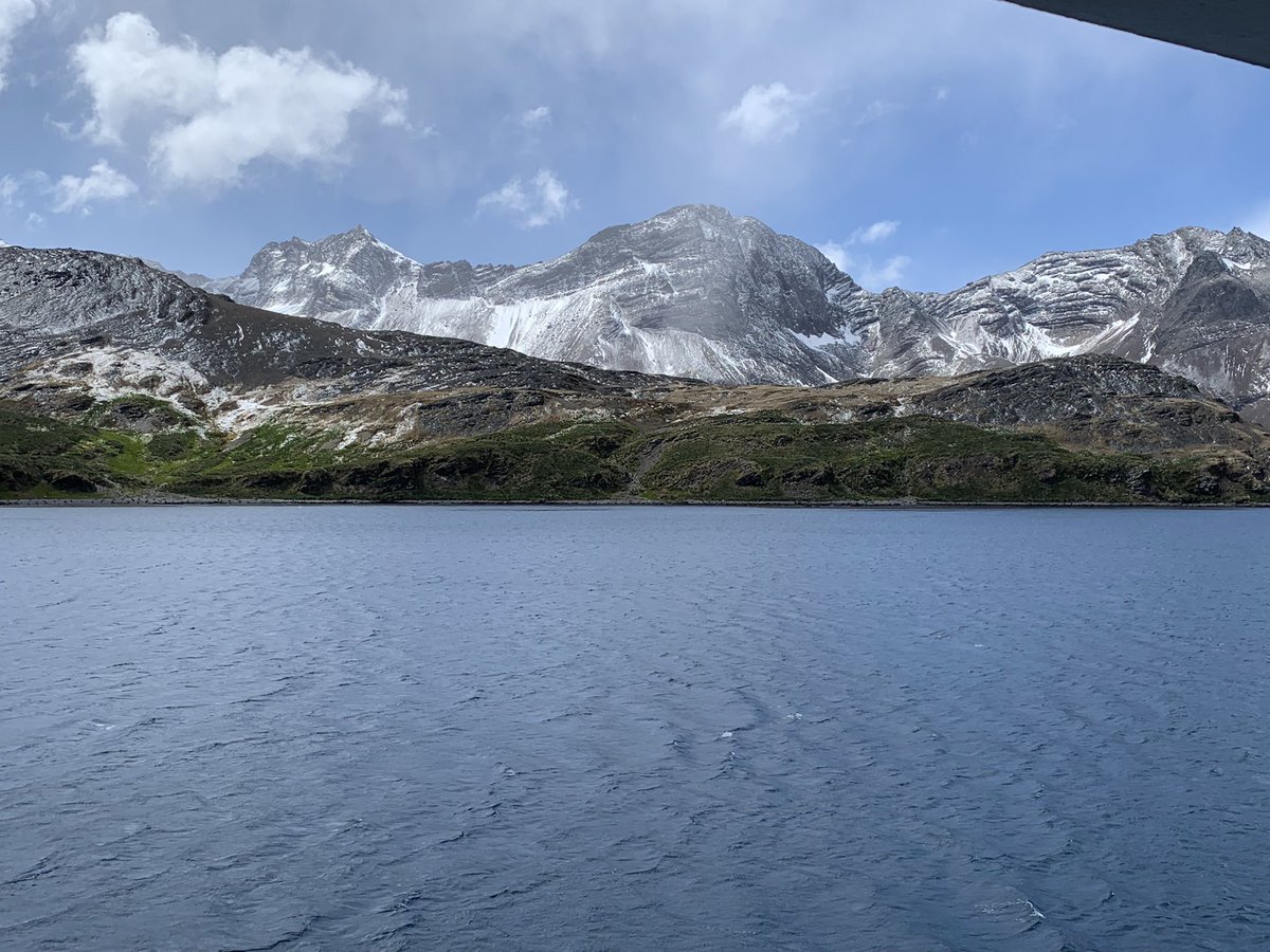 brcl's tweet image. Leaving the windy and snowy, but beautiful, South Georgia. Headed to the Falkland.
