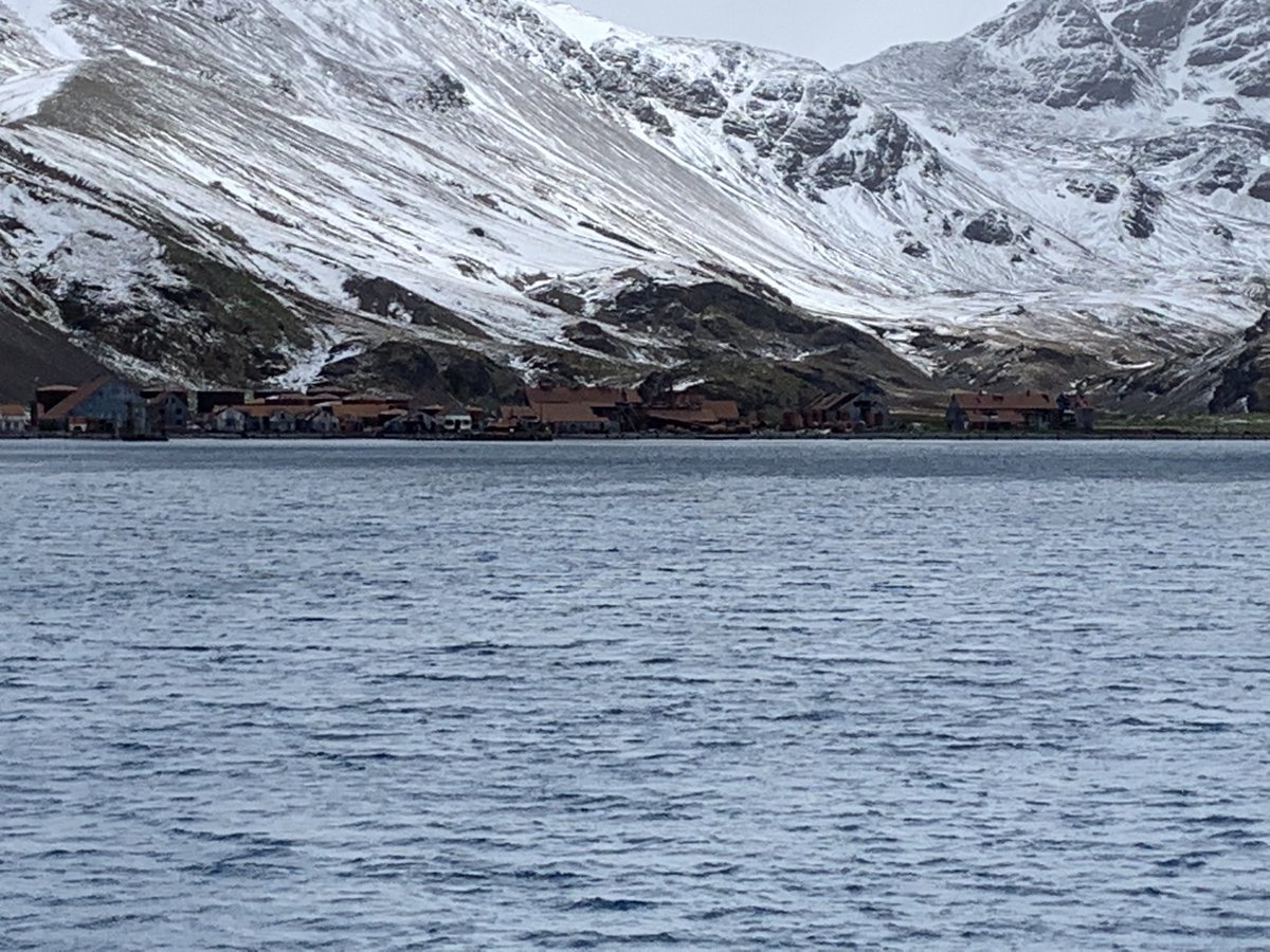 brcl's tweet image. Leaving the windy and snowy, but beautiful, South Georgia. Headed to the Falkland.