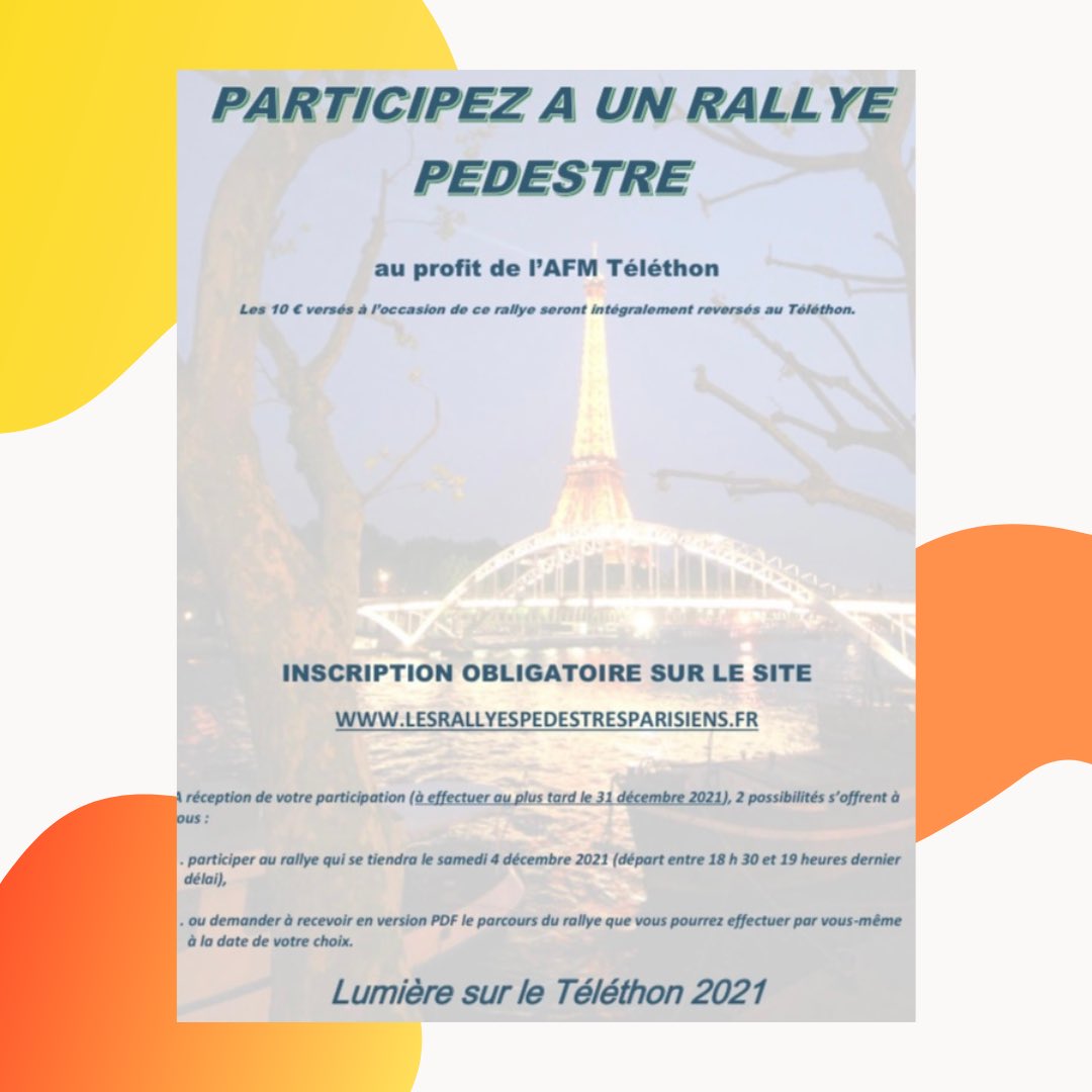 Téléthon Paris tweet media