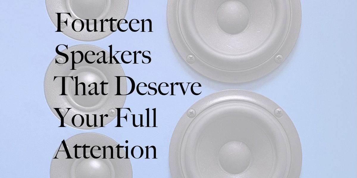 Audiophiliac picks his fave speakers, $579 to $2,400 a pair. PLEASE RETWEET youtu.be/ngRZmMXWip8