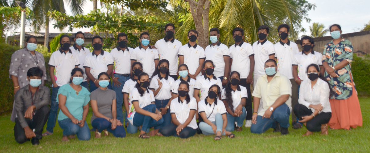 Values4A's tweet photo. The #StrongerTogetherSL #Gampaha team finally met in-person! 🤩 Thank you to @sarvodayalanka and to our mentors @Ramzideen and @ThevuniKotigala for leading a successful event! 
#Values4All #NewNormal #COVID19 #COVID19LK #SriLanka #lka #staysafe #Teamwork #FocusGroupDiscussion https://t.co/OUq5yJzg8e