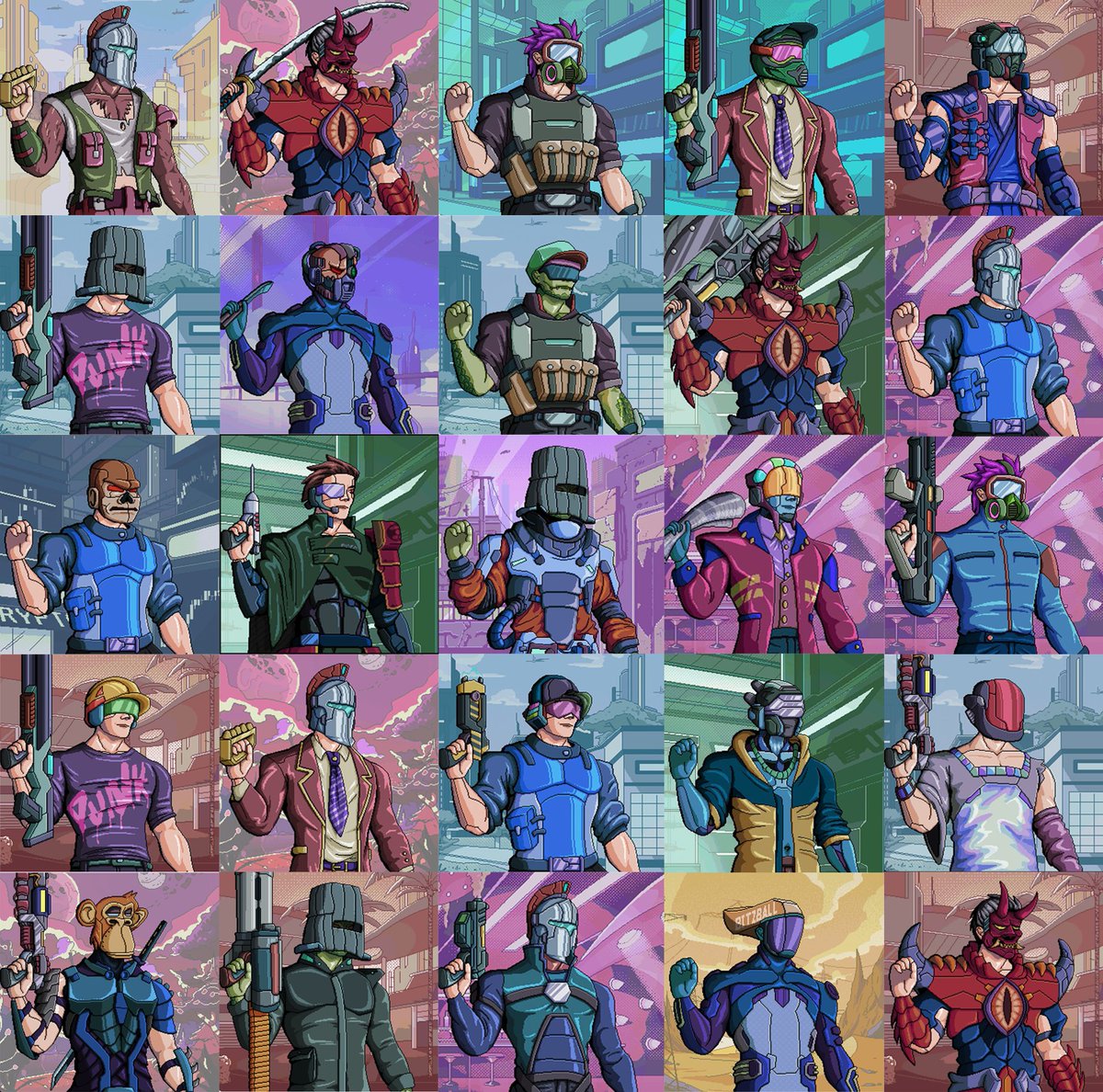 Congrats to all citizens! Grand rising! Happy Upload Day! #grandrising #neotokyo #uploadday