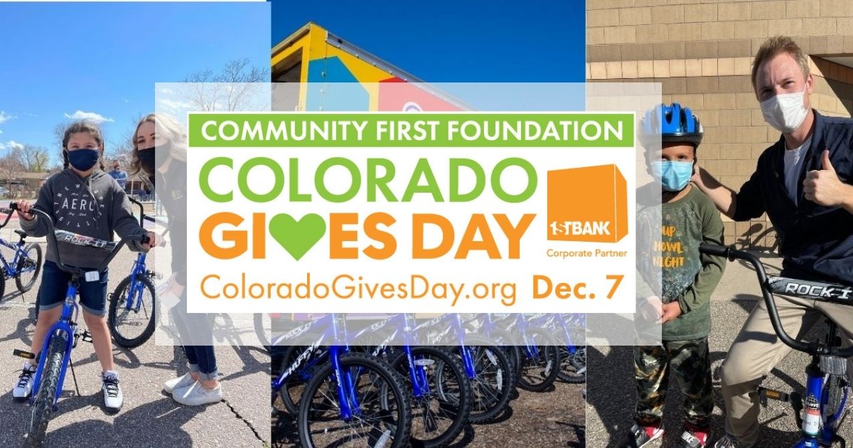 Today is #CoGivesDay! Are you ready to change a life with a new set of wheels?
We are committed to providing a new bike and helmet to second graders at Title I elementary schools in Colorado. Help us by donating today: tinyurl.com/WFW-COgives
#CoGivesDay2021 #GiveWhereYourLive