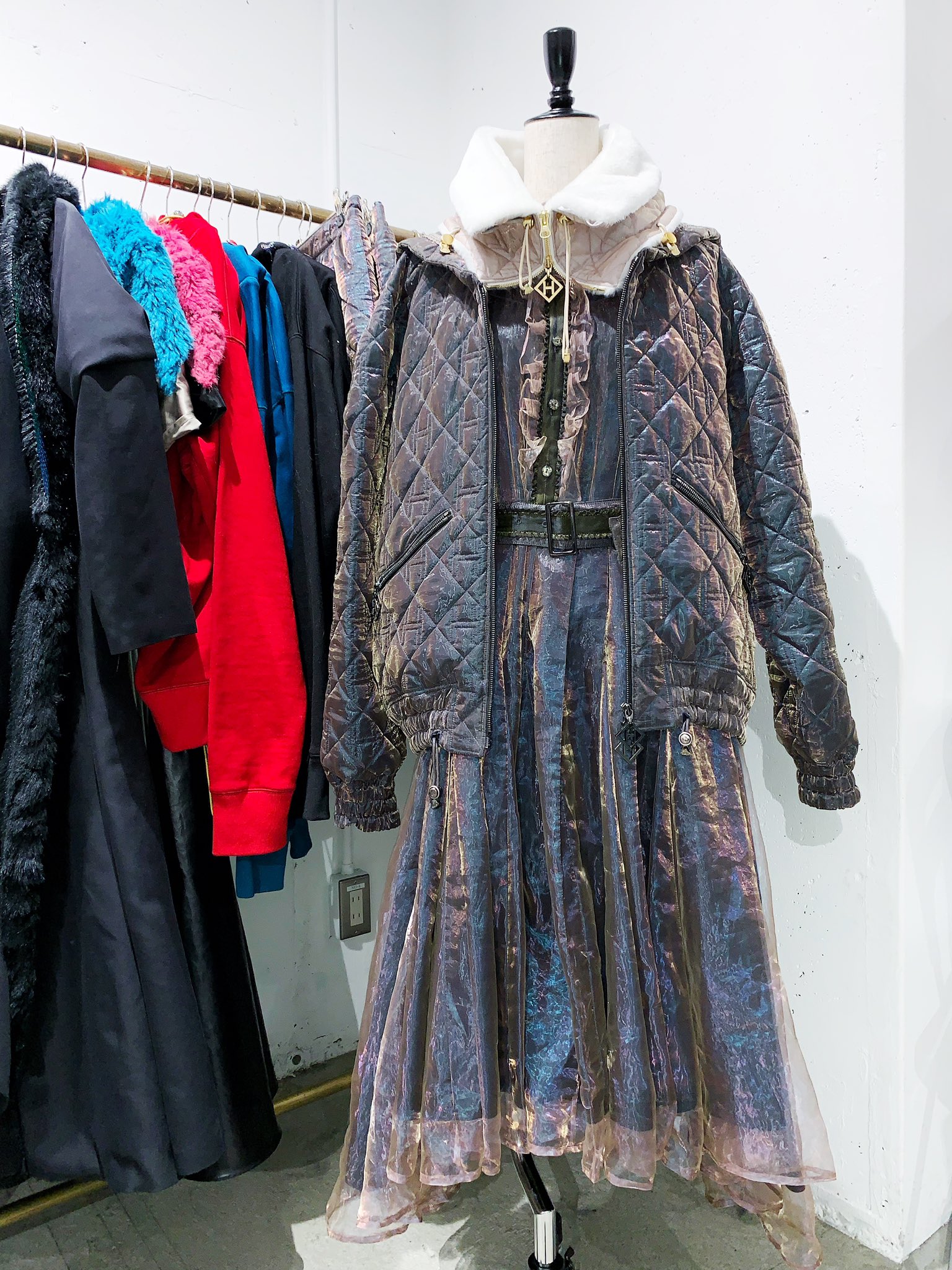hazama 2019-20AW 経年真価の揺らめくコート ターコイズ | tspea.org