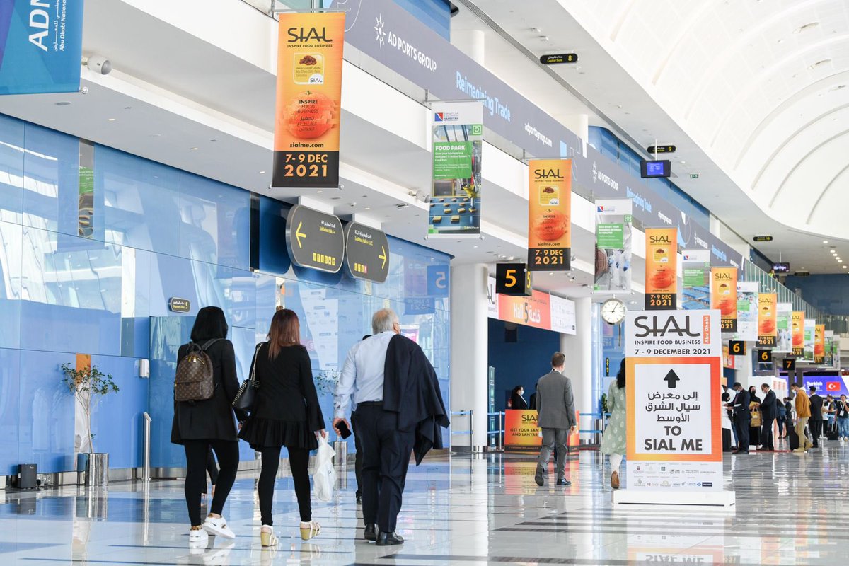 ADNECGroup's tweet photo. Visitors have started to arrive for the first day of the #SIALME at #ADNEC. Join us today and grab the opportunity to interact with leading companies in the #food and #beverage sector and learn about their latest innovations and services.
@SIALMiddleEast https://t.co/x41B5We5ti