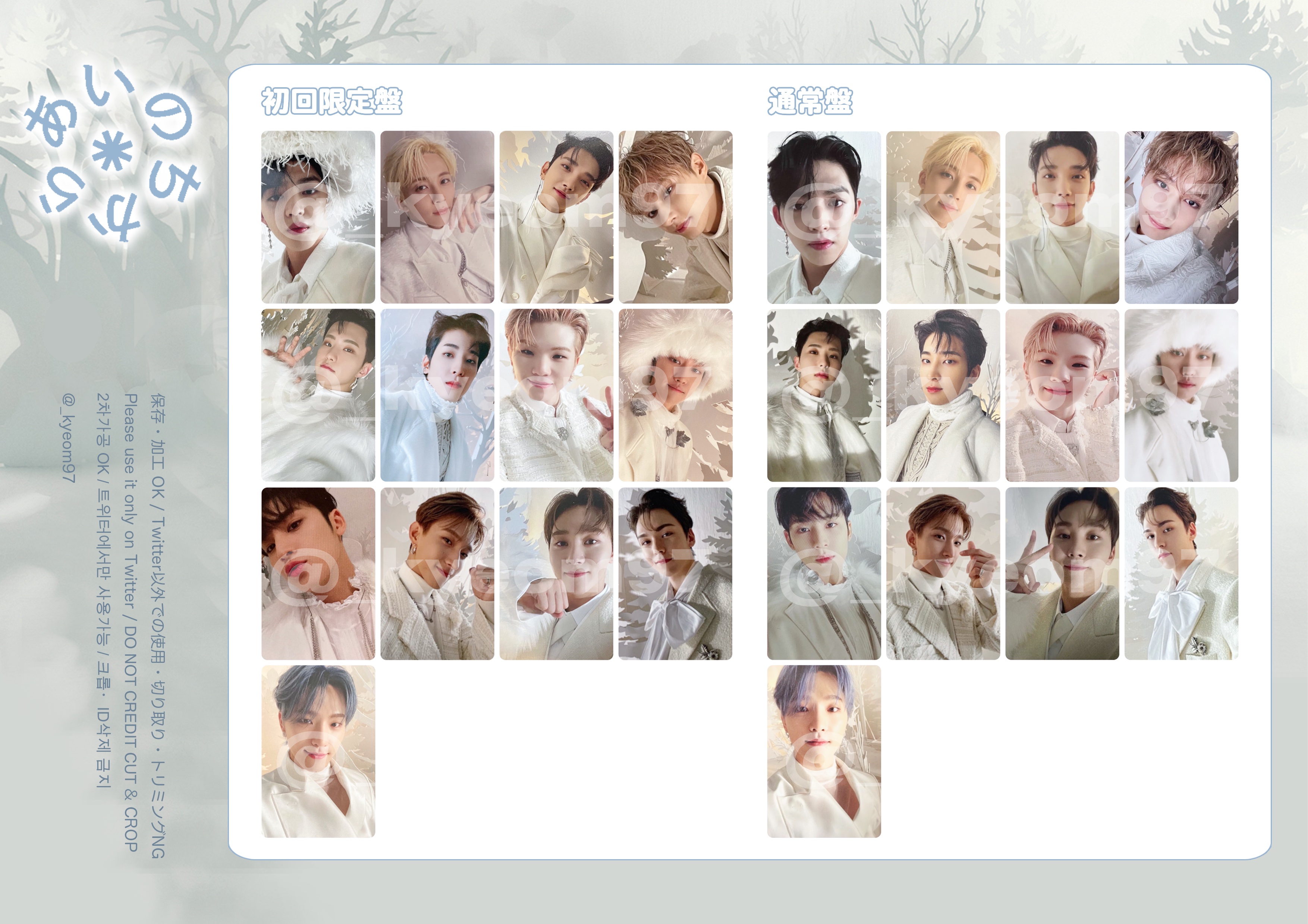 SEVENTEEN セブチ あいのちから ドギョム げっぷなし DK トレカ SEVENTEEN セブチ あいのちから ドギョム げっぷなし DK トレカ