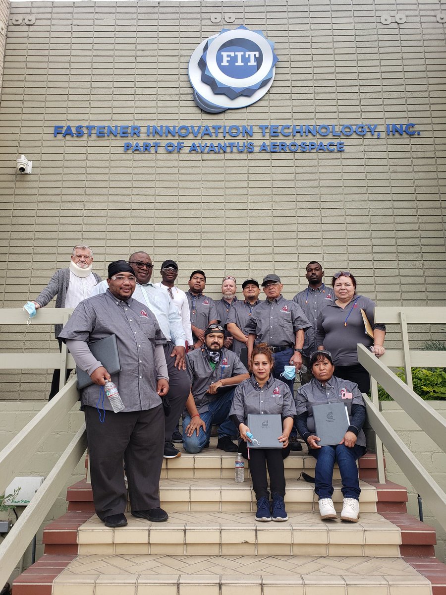 Lynell_Wiggins's tweet photo. Today was a good day! @compton_college Machining students tour FIT and learn about Aerospace Heading. Our growing collaboration with Community Career Development Inc. and FIT will produce paid on-the-job training opportunities for students. Classes this Winter and Spring 2022! https://t.co/ea1tlkACWq
