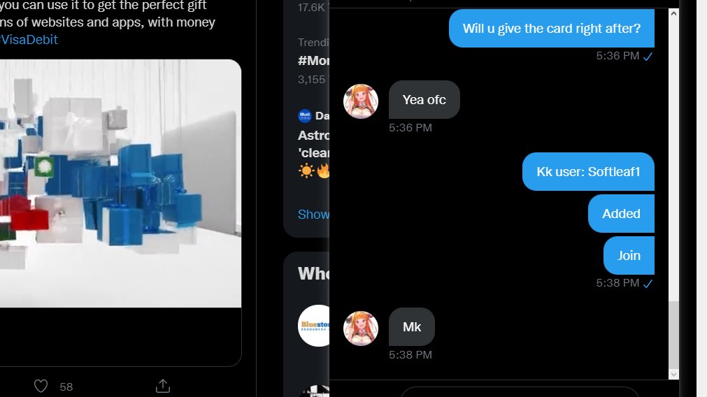 Crispy_Royale's tweet photo. @April30609467 IS.A.SCAMMER ! I TRADED THEM 70K AND CB SET and they said they would give me an amazon gift card!!! https://t.co/RkFQJsGIe0