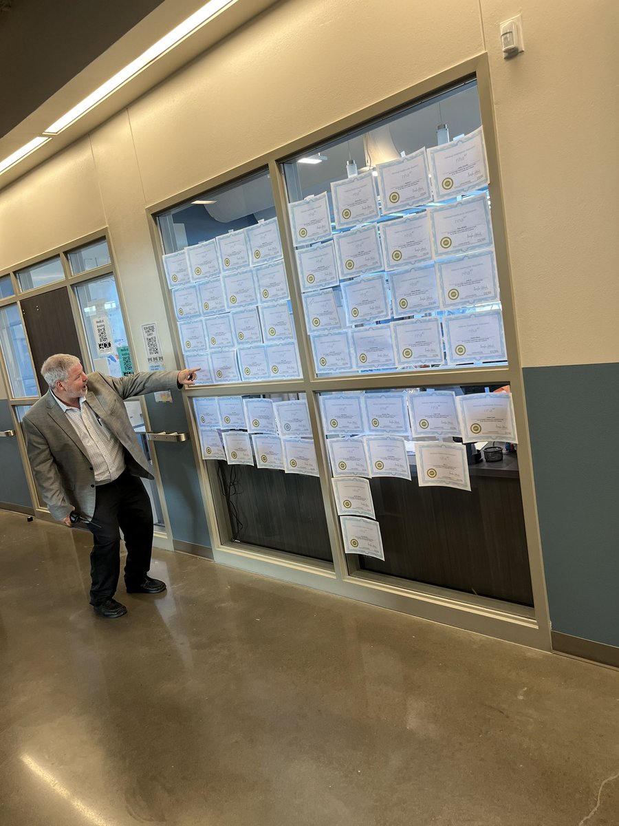 GR_CTC's tweet photo. When students are celebrating their certifications in the hallway, you have to jump in! #EKG #GRCTCworks https://t.co/GHoRAcdt58