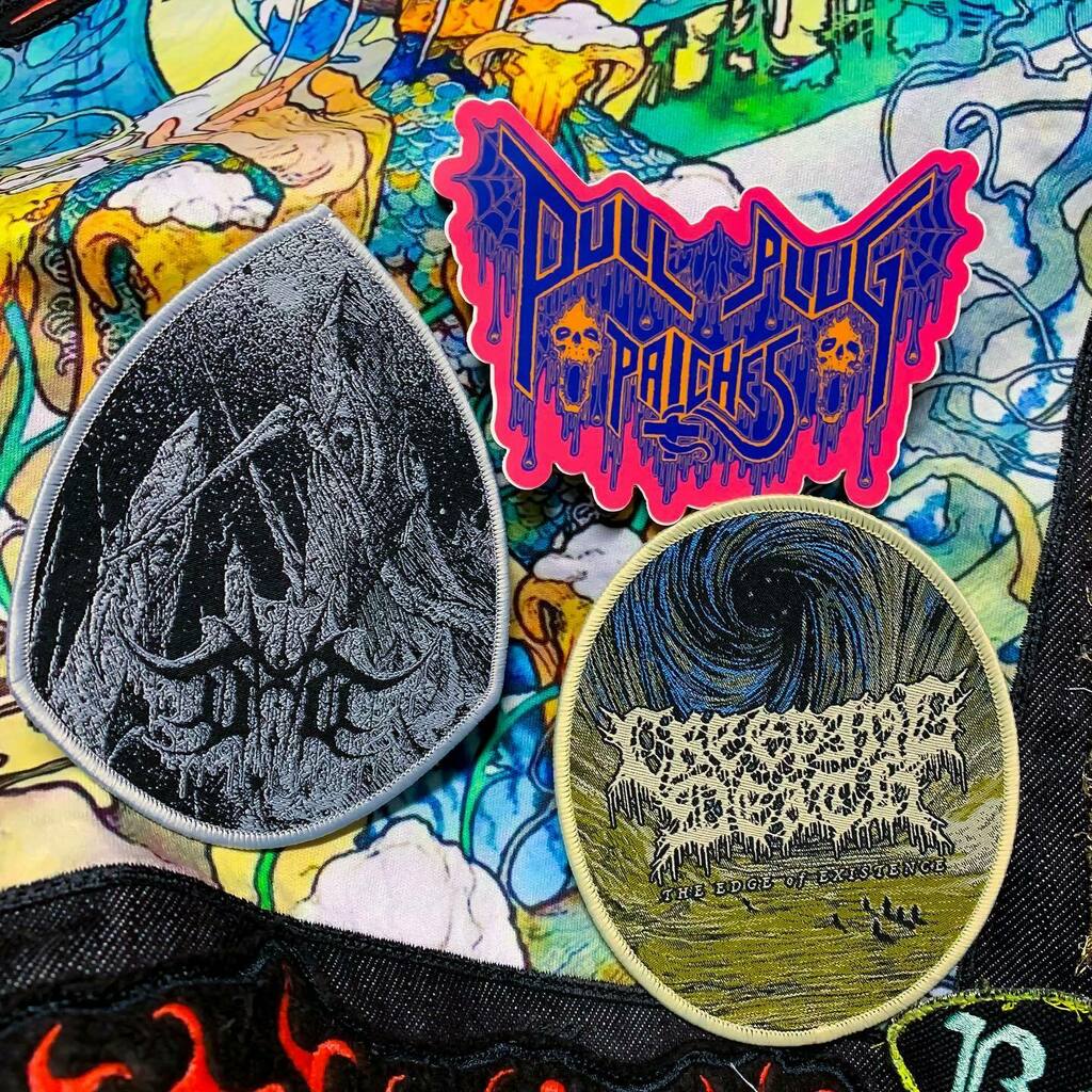 MtlPatchesVinyl's tweet photo. Mail from Australia always makes me happy. Here’s some new patches from @pulltheplugpatches for Devoid of Thought and Creeping Death.
🪡🧵🪡
@devoidofthought.band @creepingdeathtx #devoidofthought #creepingdeath #patches #wovenpatches #bandpatches #metalmerch #battlejacket #tex… https://t.co/NGzuu2DsIJ