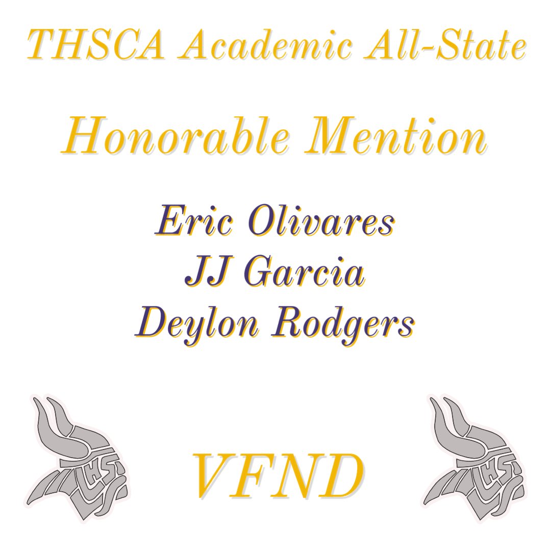 Congratulations to these <a href="/lamarvikings/">Lamar Vikings Football</a> <a href="/THSCAcoaches/">THSCA</a>  Academic All State Honorees!! #FutureBosses!

#WTD
#BET