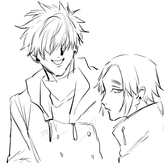 [OC] กาคุกับโทยะ 