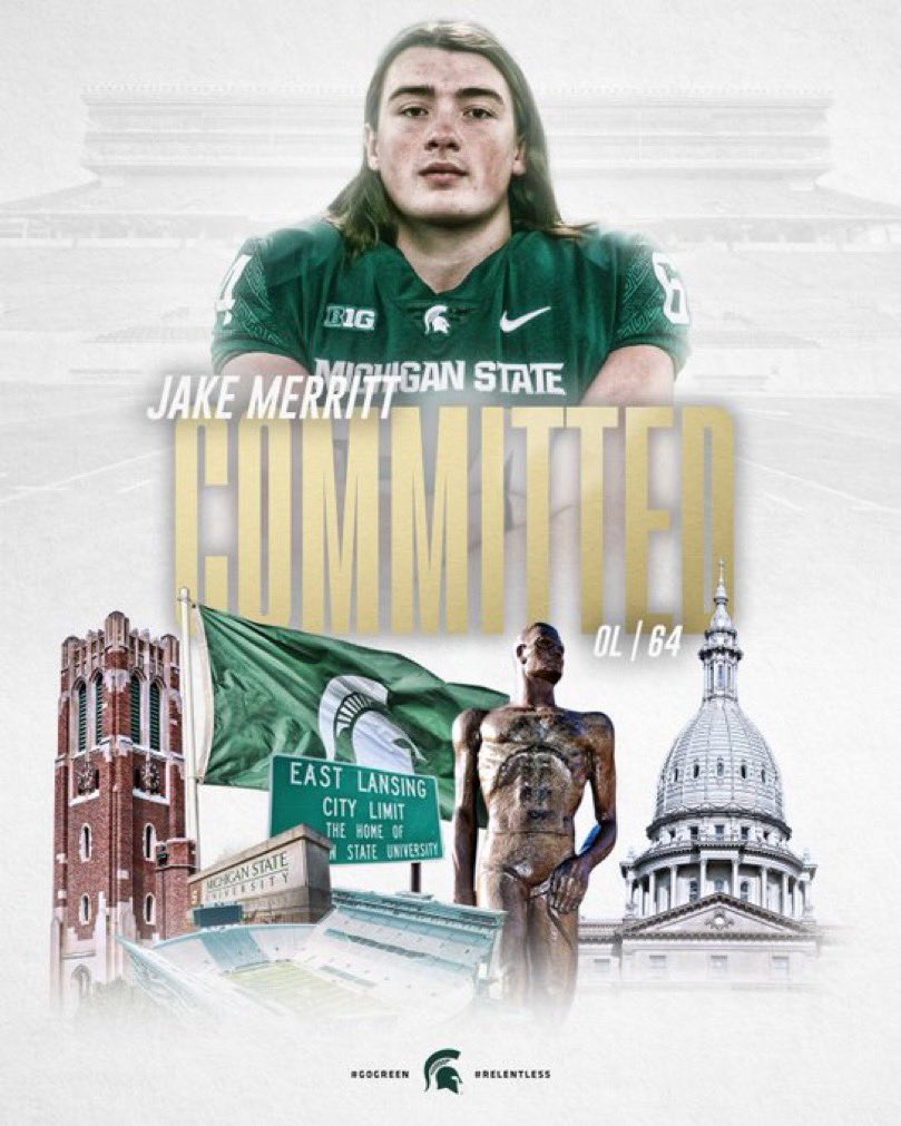 Go Green!
<a href="/MSU_Football/">Michigan State Football</a> 
#ItTakesWhatItTakes