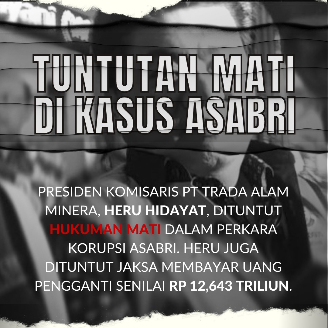 Yes, di era Jokowi kolaborasi dengan Erick Thohir membersihkan para "perampok" uang negara di BUMN mendapatkan hukuman berat bahkan dituntut hukuman mati selain juga ganti rugi.

Ini akan memberikan efek jera jika konsisten dilakukan oleh penegak hukum.
news.detik.com/berita/d-58436…