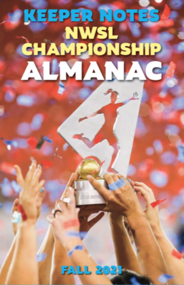 keepernotes's tweet photo. Available for pre-order now -- the first PRINT edition of the @KeeperNotes NWSL Championship almanac!

The 50-page booklet has box scores of all regular season finals, lotsa color pix, a full player registry, stat leaders &amp; more.

Buy print, PDF or both!

https://t.co/oYM0vKCbQq https://t.co/zGTJkYyw4o