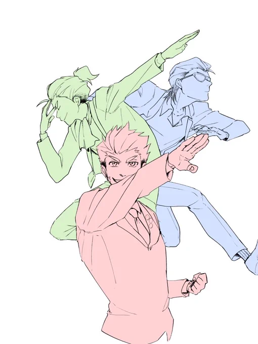 過去絵リメイク
せっかくなのでGESU4にしました✌️ 