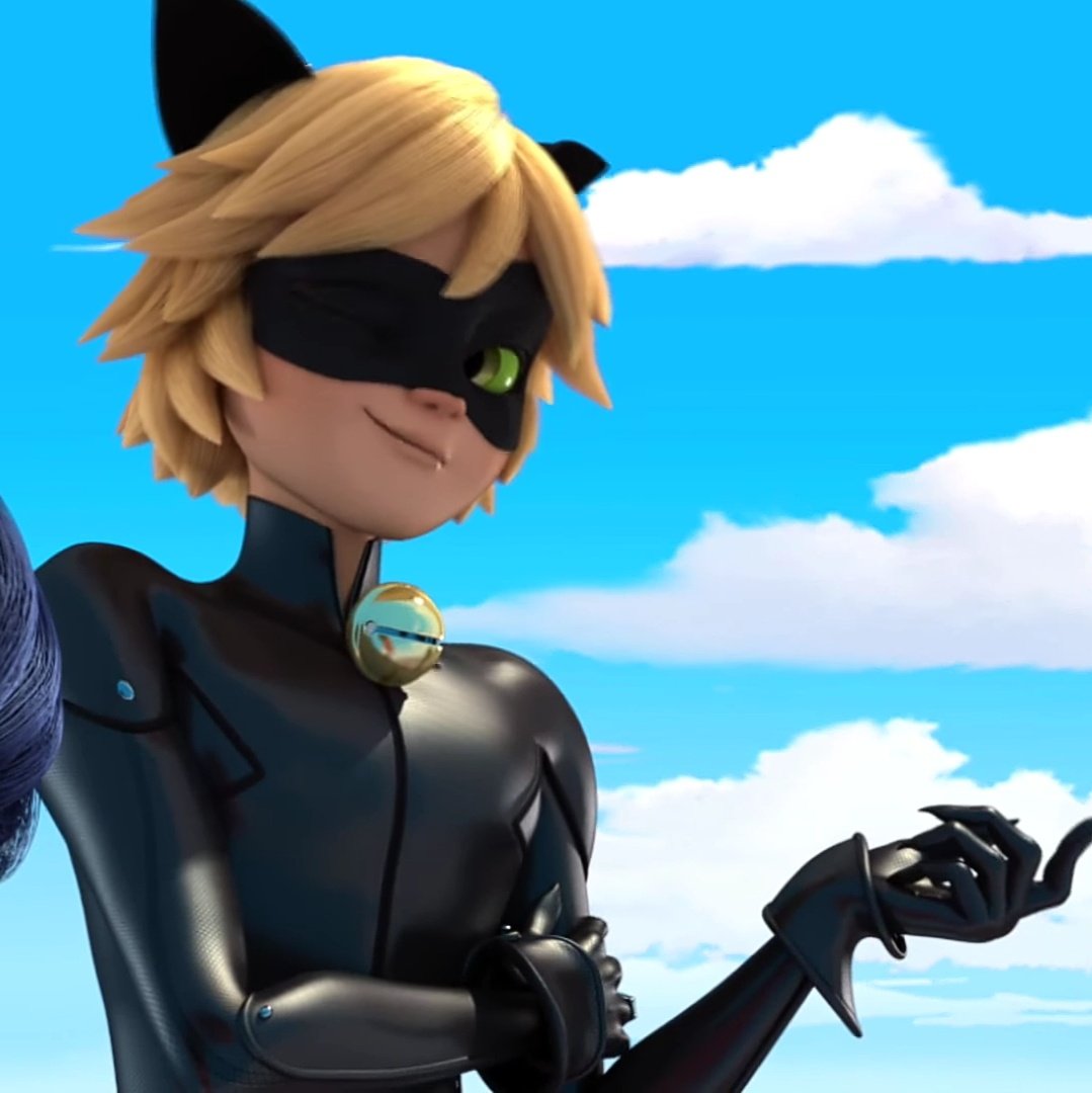 thinking about chat noir 🐾 tweet media