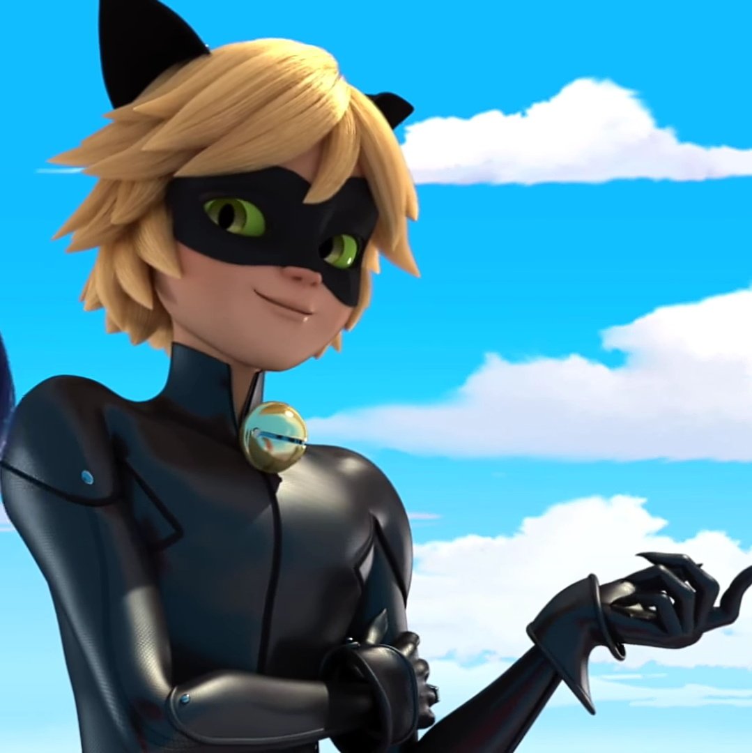 thinking about chat noir 🐾 tweet media