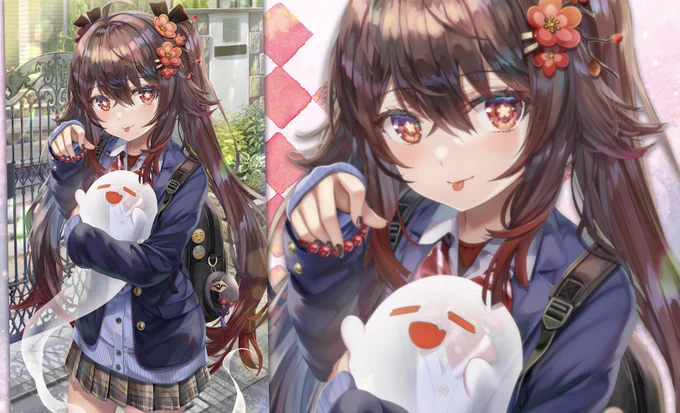 C99/エア冬コミ 新作発表⑱
胡桃ちゃん(JK) の スリーブ や プレイマット  になります!
イラストレーターは torino(@TorinoAqua)様です。 