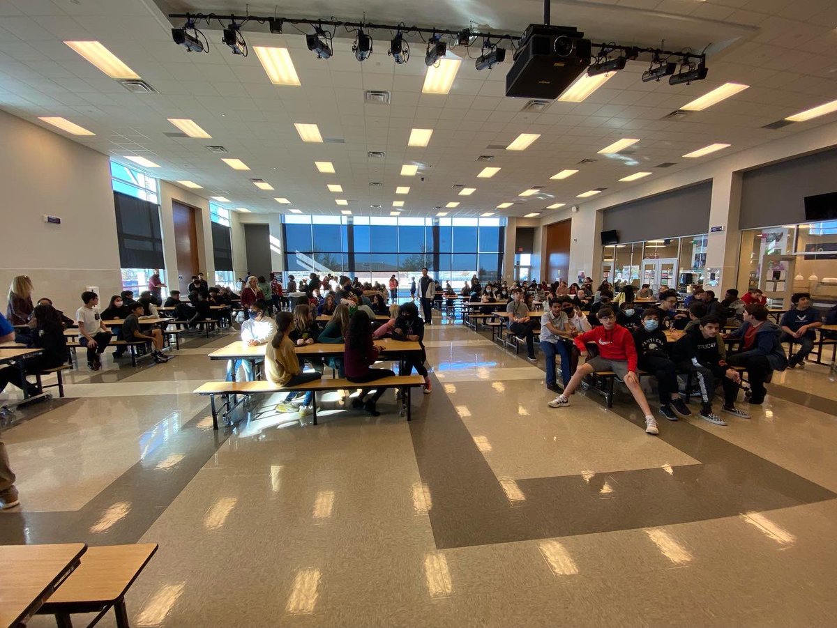 Our AVID Leaders went to Vista Ridge Middle School to speak to the middle school students about AVID at the Ridge. We are so excited about seeing all these 8th graders next year at Ridge! Our leaders were amazing Friday and today taking the time to speak to each student.