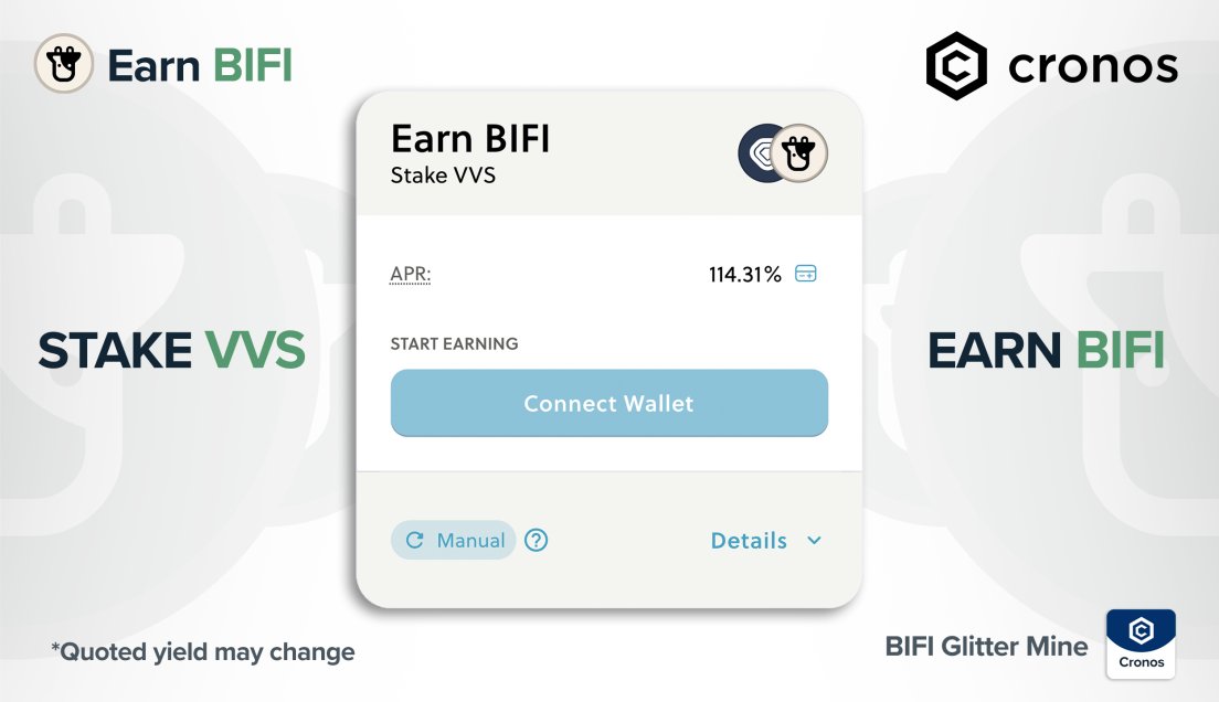 beefyfinance's tweet photo. Making new friends may be the most rewarding part of #DeFi, so we are honored to be the first #GlitterMine partner for @VVS_Finance! 

Stake $VVS. Earn $BIFI. 🐮

Check it out 👉 https://t.co/pIIcIVDG05

#BeefyIsBest #BeefyonCryptocom #FFTB  #CROARMY @Cryptocom $CRO #CRO https://t.co/GEVAEbge6z