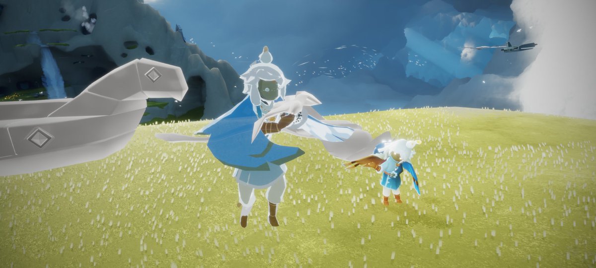 _Xtabai's tweet photo. @thatskygame Here are some photoshoot photos of my favorite spirits. :D #Skyflight https://t.co/QEXxgM6uwV