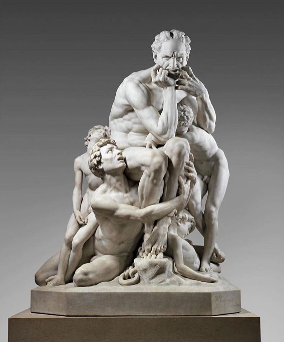 AcademiaAesthe1's tweet photo. Ugolino and His Sons, 1867, by Jean-Baptiste Carpeaux. https://t.co/OBIpRGixAd