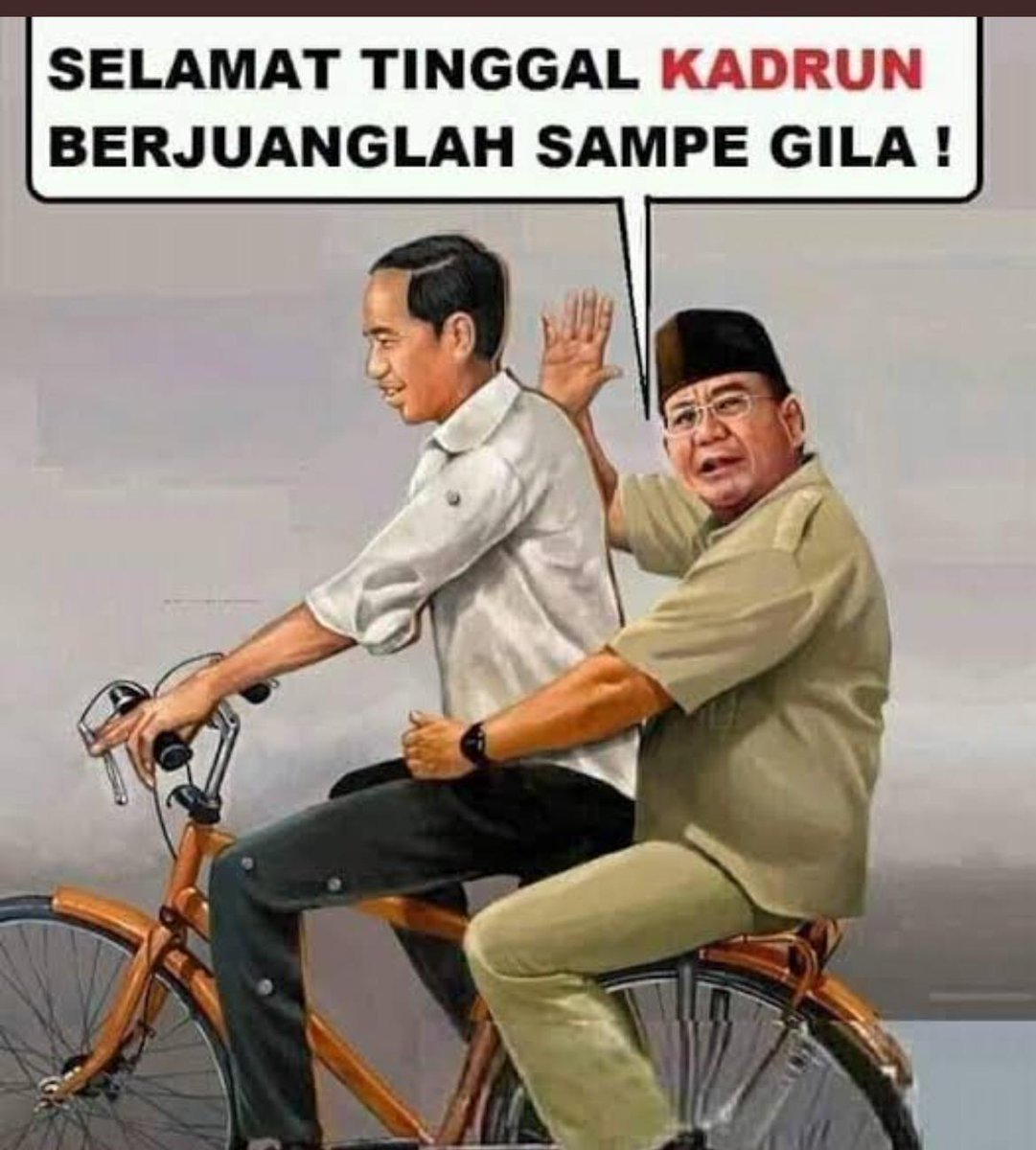 #KadrunHamaNKRI

Bye Bye Drun 😂😂

Awasss jadi sedeng !!