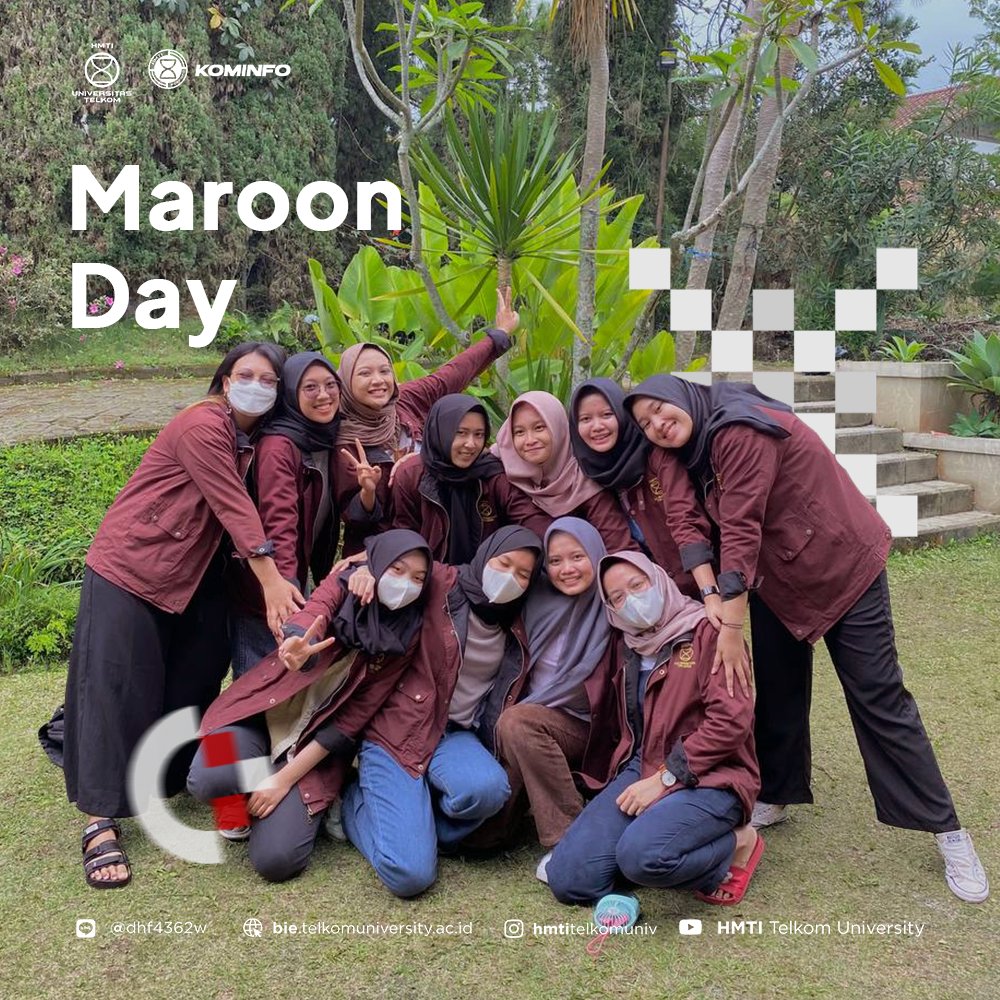 hmtitelkomuniv's tweet photo. [MAROON DAY]

Holaa Marooners, pagiiii!

Yuk ajak temen temen kalian buat pake jaket himpunan kebanggaan kita meskipun lagi di rumah aja, ditunggu foto keren kalian!!

#MaroonDayfromHome
#SalamUnity
#BearerofChange https://t.co/h6CjSCokp7