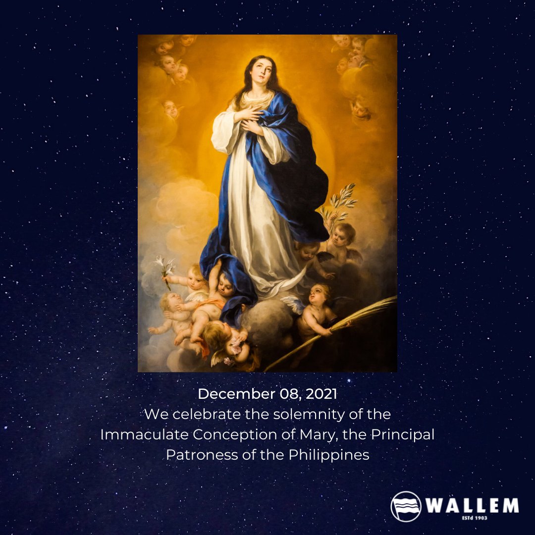 Holiday Advisory : December 08, 2021

Feast of the Immaculate Conception of Mary, the Principal Patroness of the Philippines. 

Learn More : crewing.wallem.com.ph/announcements/…