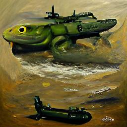 Using <a href="/HotpotMain/">Hotpot.ai Support</a>'s AI, I asked it to create a painting of "CDR Salamander."

Not too bad.