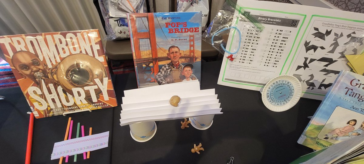 MrsCC10's tweet photo. Day 2 #njasl21 #njaslfall21. Fantastic STREAM workshops, coding, Visual/Hearing impaired resources, support for immigrant students, TikTok, databases...so many great ideas! https://t.co/IoaJwWnQyL
