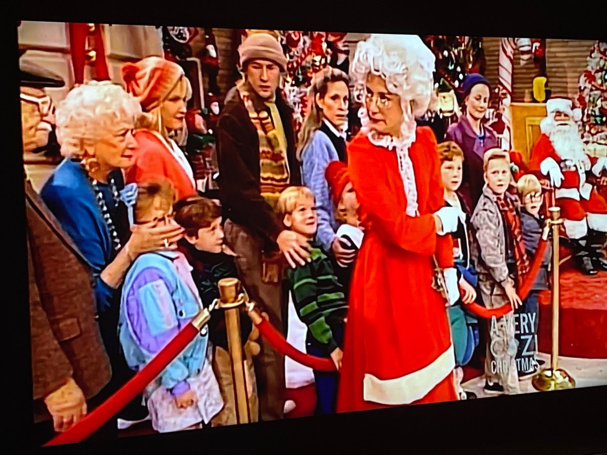 Aunt Jackie as Mrs. Claus is totally doing it for me.