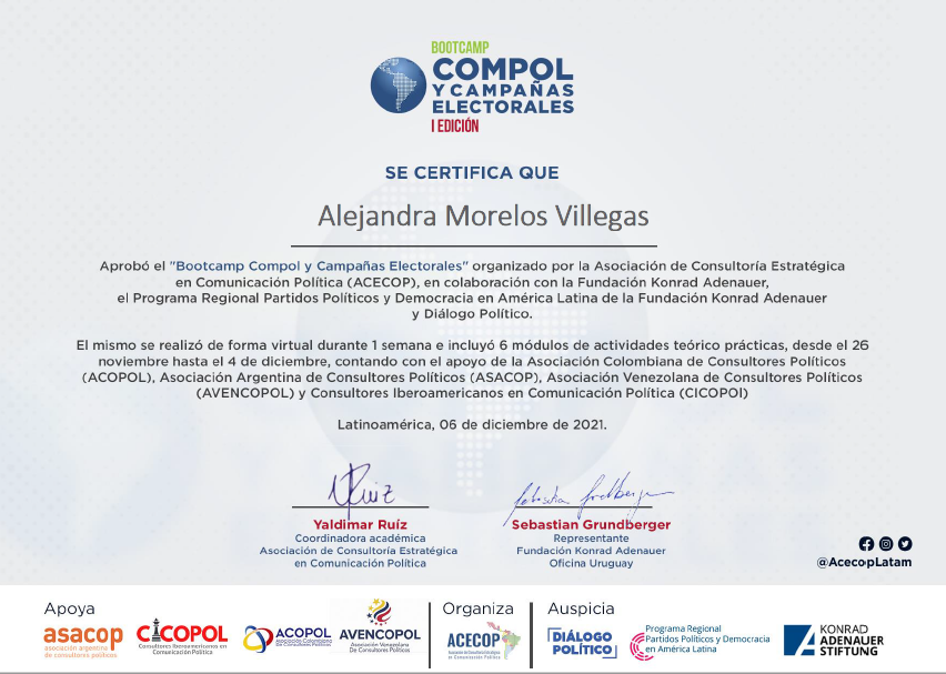 Ale_MorelosV's tweet photo. ¡Llegada a la meta 🏁! #BootcampCompol una semana intensa, agradecida con el #Equipo 🔴, los retos y el conocimiento adquirido inmejorables. 
@acecoplatam @AsacopArgentina @kasmontevideo @dplatinoamerica https://t.co/Qw9gAuUK4a