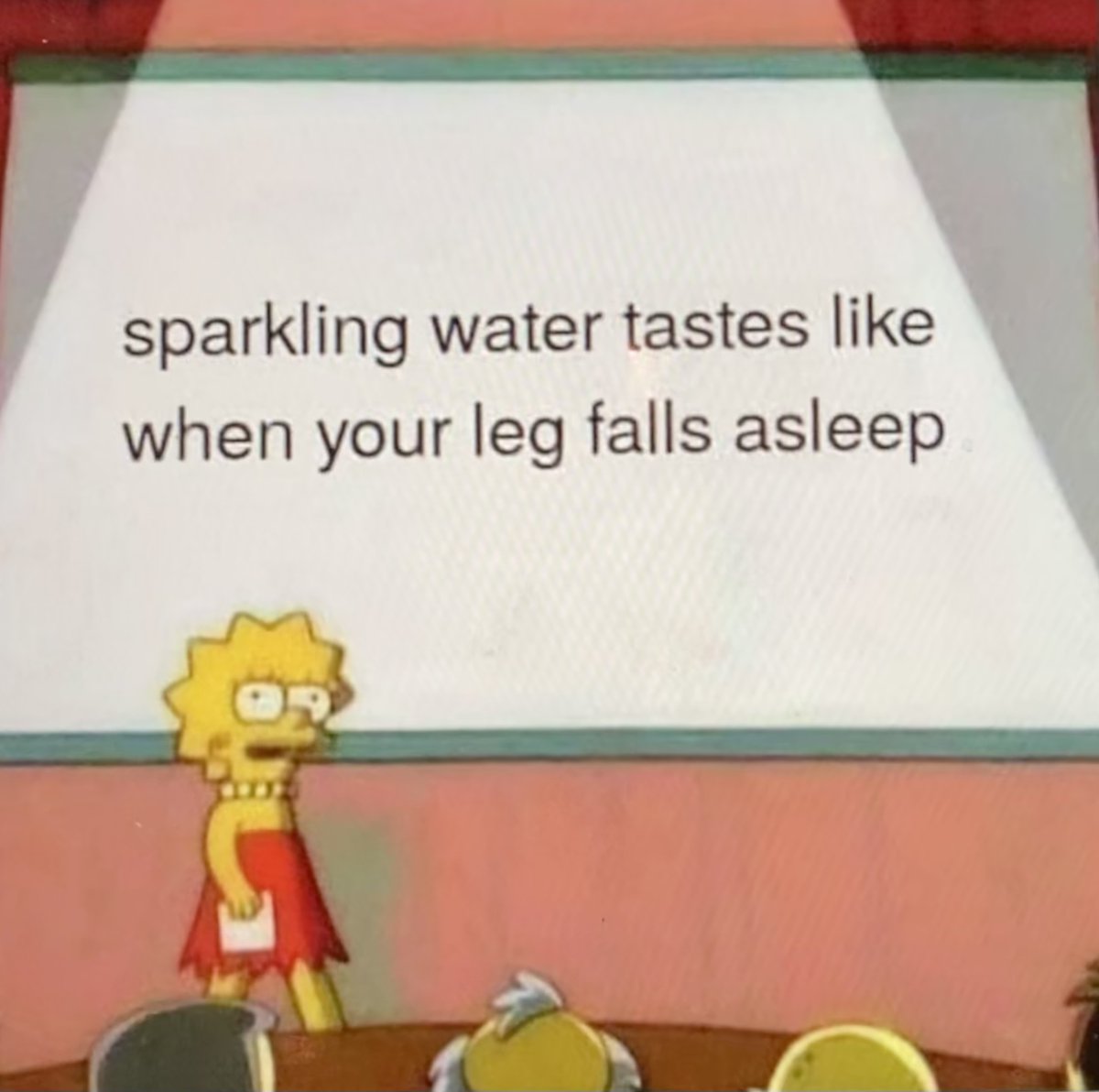 HyggeMan's tweet photo. Scotty Watty Doodle All The Day: A Simpsons Meme That Is Spot-On Perfect... https://t.co/JTr0G2rCVf
.
.
.
.
.
#Blogging #DailyBlogger #BloggingCommunity #PerfectDescription #SimpsonsMeme #SparklingWater #WhatDoesItTasteLike https://t.co/BRrUlLBThX
