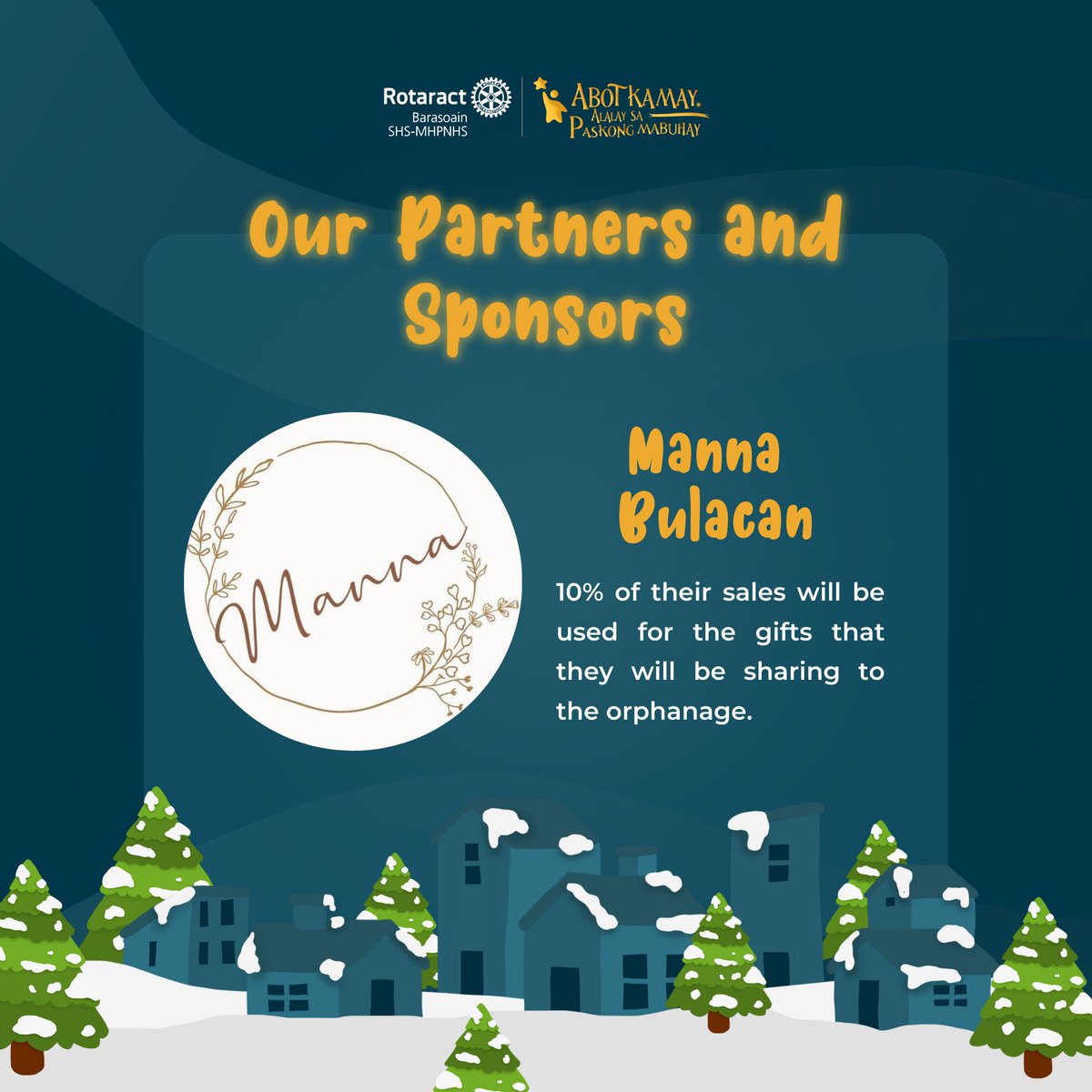 racbarasoain's tweet photo. “It is when to give off yourself that you truly give.” -Kahlil Gibran 

We would like to show our appreciation to everyone we considered as our “Star ng Pasko” because we could not have done this without your support. Thank you to all of our sponsors and partners for this project https://t.co/oIcP4Ak5l6