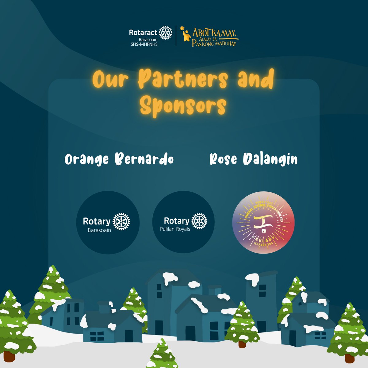 racbarasoain's tweet photo. “It is when to give off yourself that you truly give.” -Kahlil Gibran 

We would like to show our appreciation to everyone we considered as our “Star ng Pasko” because we could not have done this without your support. Thank you to all of our sponsors and partners for this project https://t.co/oIcP4Ak5l6