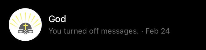 This was in my messenger convos. https://t.co/ce28BvgHQ0