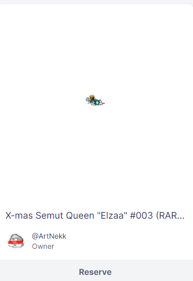 SemutPunks's tweet photo. Our special igloo unit is officially taken by @ArtNekk to build his Semut family! Thank you very much, i'm sure Elza will be ready to breed anytime with your semut. Kindly let us know if you want the breeding to proceed. Build your Semut family!
#semutpunks #pentasio #pentasians https://t.co/YLcEb4q7TB