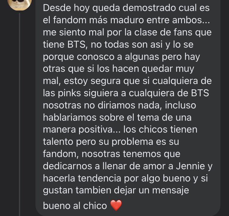 BpRevolutio1's tweet photo. Les presento a nuestro fandom ❤️ BLINKS somos una joya, que cool pertenecer a un fandom tan bonito

#Jenniepretty #jenniepure #JENNIE https://t.co/j6bqooaISJ